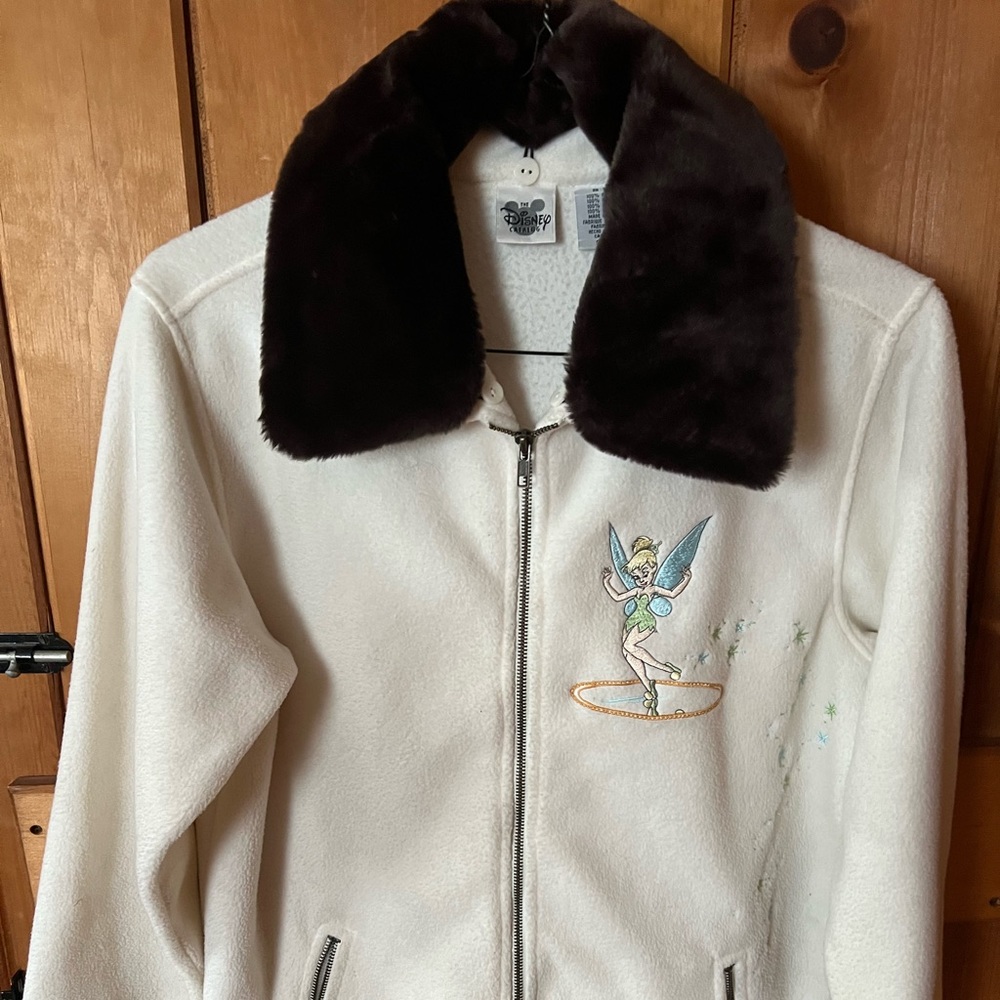 Disney Polarfleece Tinkerbell Jacket Size Small